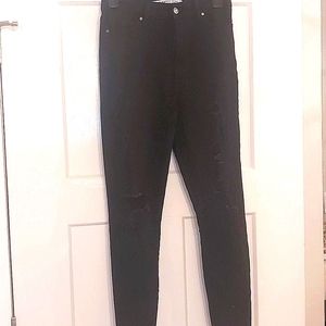 Celebrity pink, skinny, highrise, ankle length